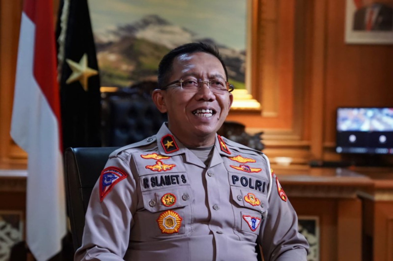 Dirgakum Korlantas Polri Brigjen Pol Raden Slamet Santoso. (ist)