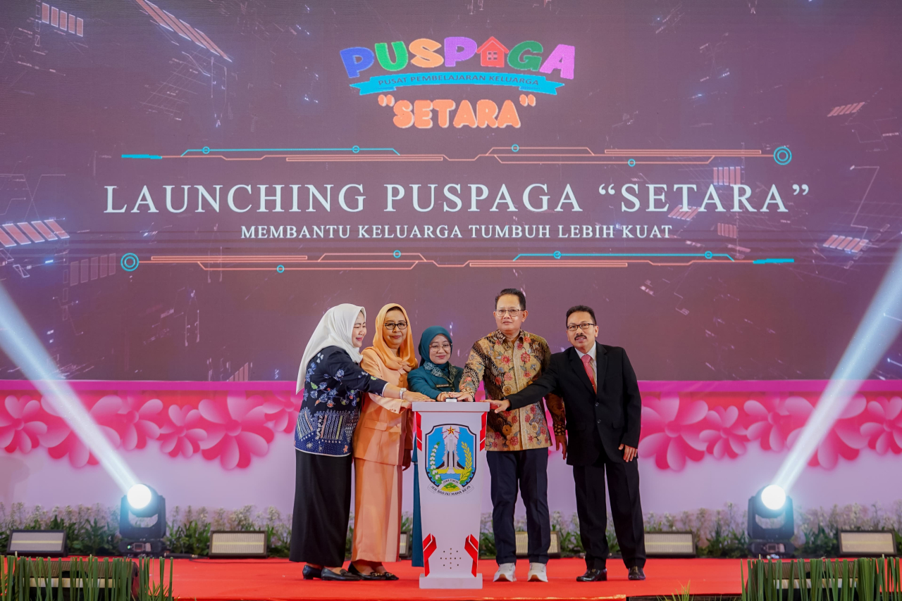 Luncurkan Puspaga Setara di Peringatan Hari Ibu, Pj. Gubernur Jatim : Wujudkan Kesetaraan Gender