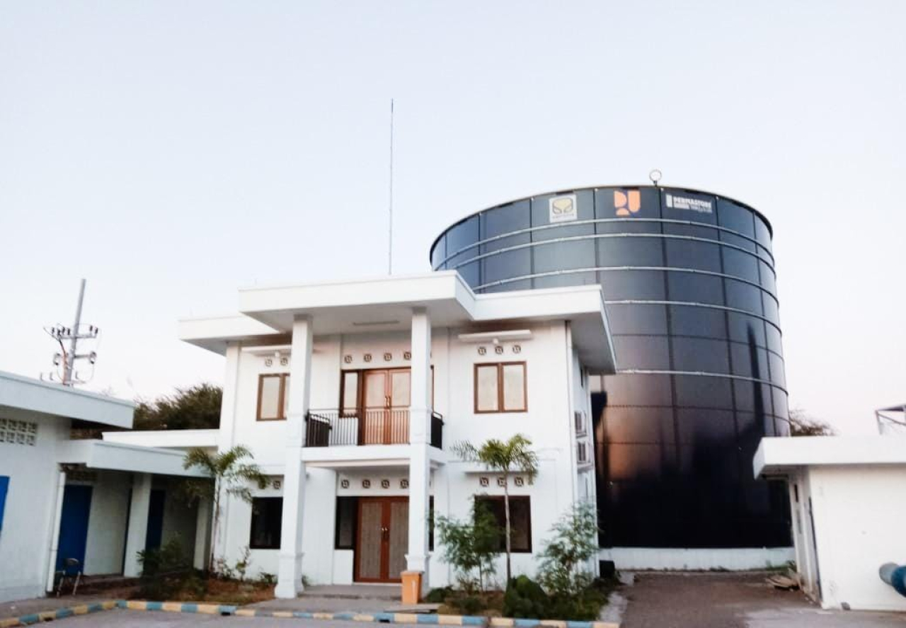 Kantor cabang baru yang berada di kawasan perumahan Kahuripan. (Ist)