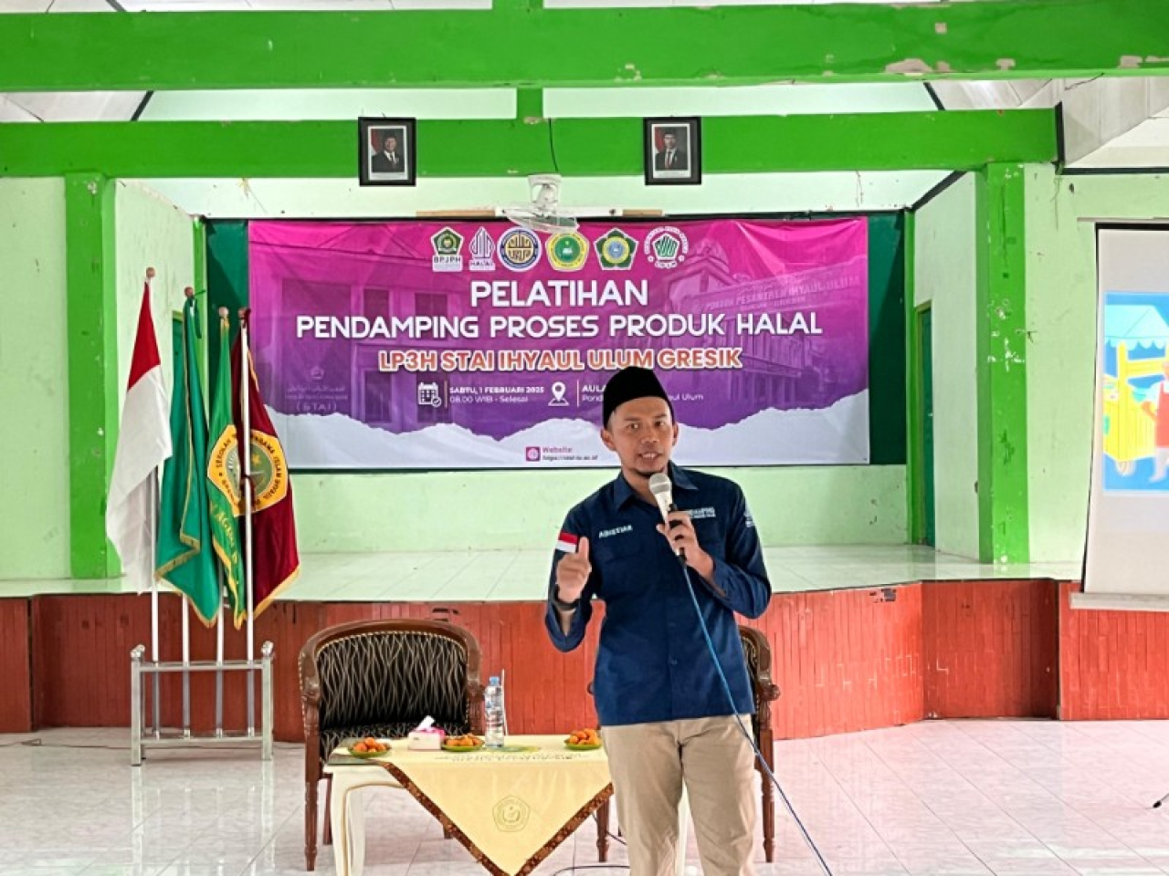 Salah satu nara sumber dari Unair. (ist)