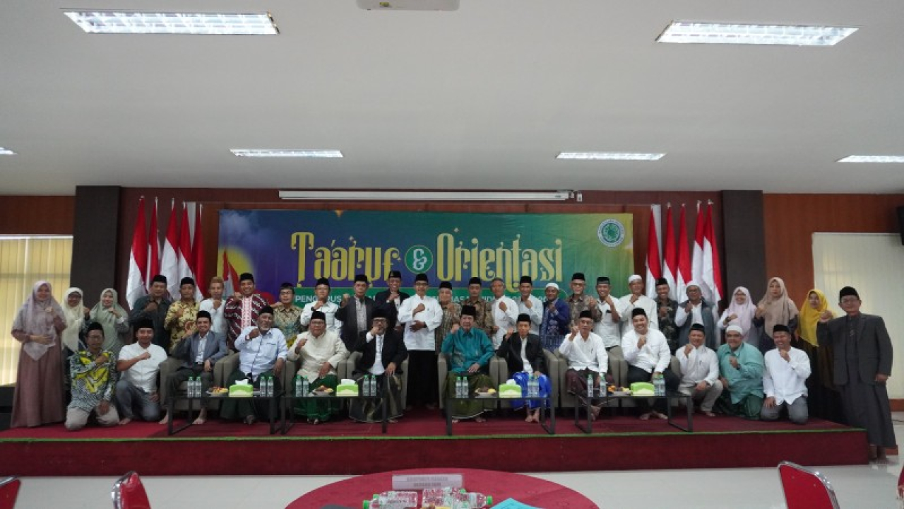 Jajaran pengurus MUI Gresik jelang pelantikan. (ist)