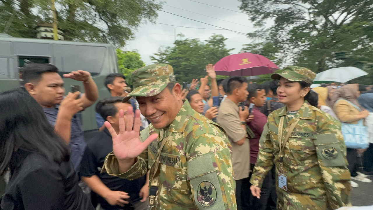 Bupati Sidoarjo Subandi telah tiba di Akademi Militer (Akmil) Magelang, Jumat (21/2) Sore. (Ist)