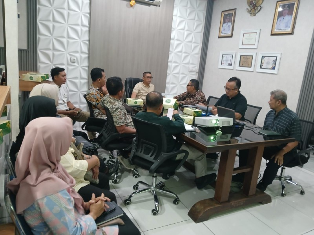 Suasana rakor persiapan mudik gratis 2025. (ist)