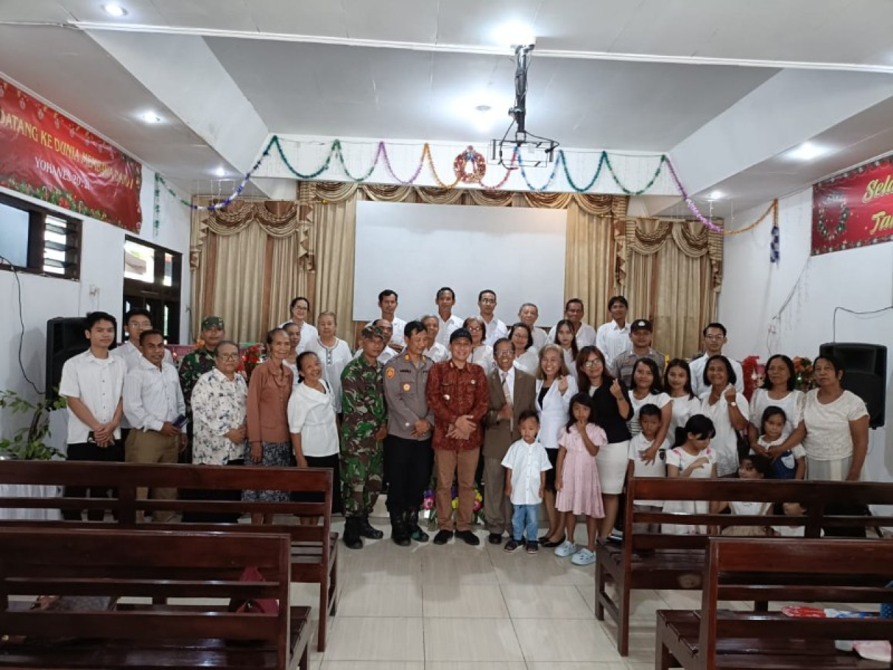 Perayaan Jumat Agung yang dilaksanakan umat Kristiani dapat berjalan dengan aman, lancar, dan kondusif, Jumat (18/04/25).(ist)