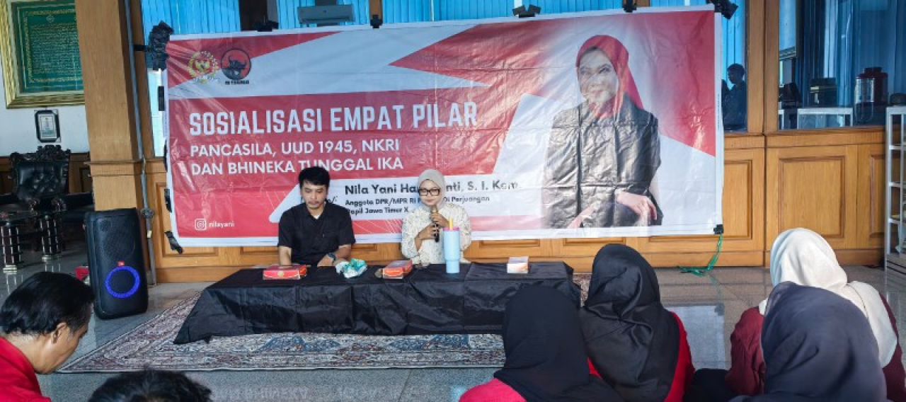 Nila Yani Sosialisasi Empat Pilar MPR RI dan Serap Aspirasi Perempuan Gresik