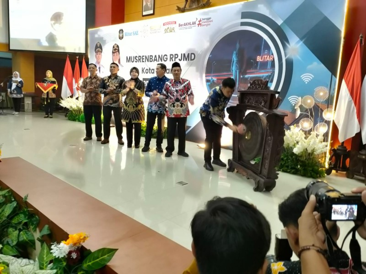 Wali Kota Blitar, Syauqul buka Musrenbang RPJMD 2025-2029 di Balai Kota Kusumowicitro. (ist)