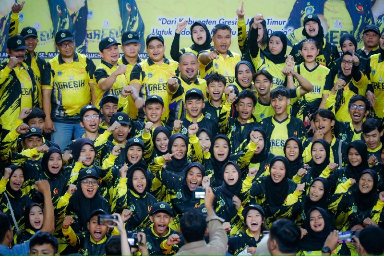 Bupati Gresik Berharap 5 Besar PORPROV Jatim