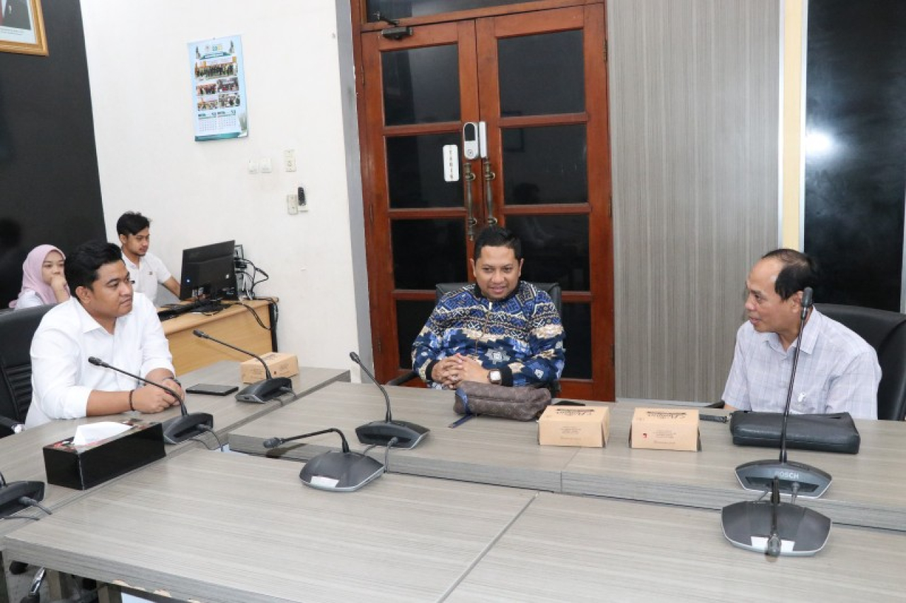 Ketua DPRD menerima kunjungan BPJS Ketenagakerjaan. (ist)