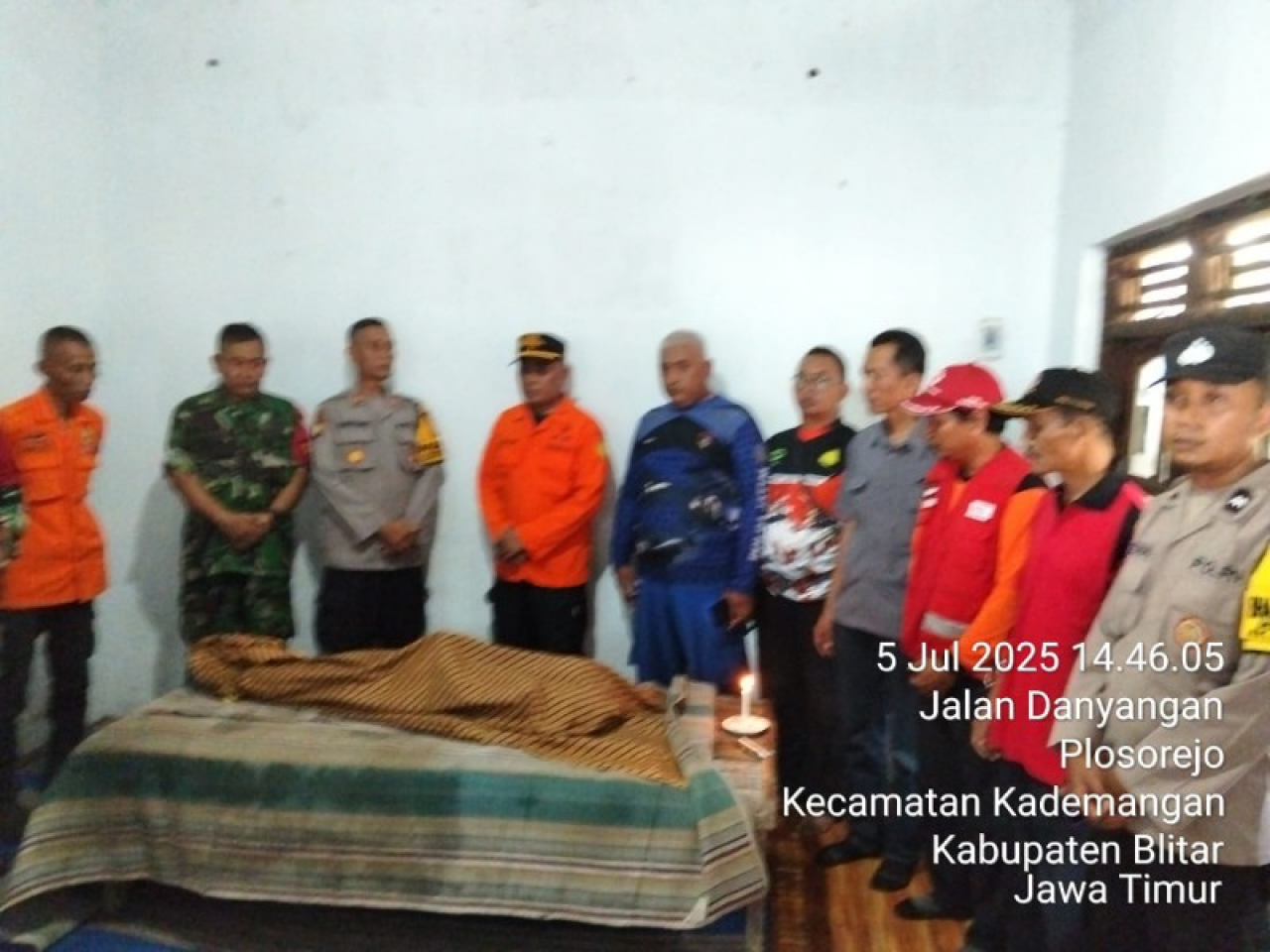 Bocah Plosorejo Blitar Tenggelam di Sungai Ludogung Ditemukan Tak Bernyawa