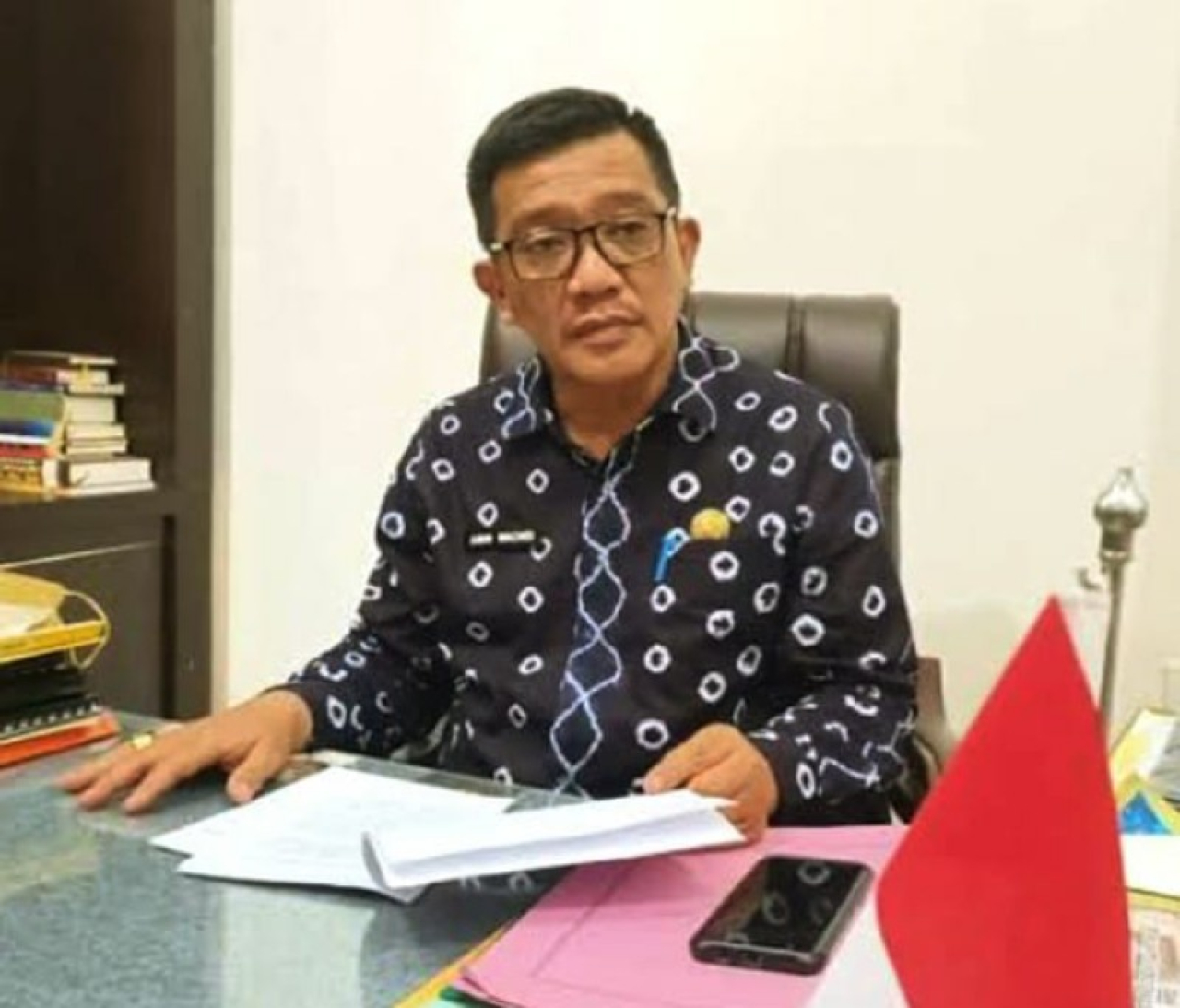 Plt. Kepala Dinas Perhubungan Kota Mojokerto, Amin Wachid. (eko)