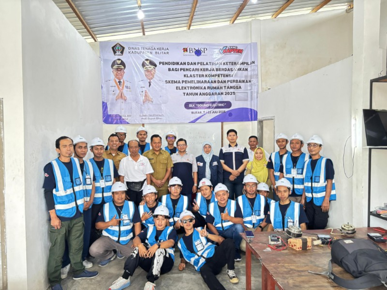 Program SANG KAPTEN merupakan bagian dari strategi Pemerintah Kabupaten Blitar untuk menyiapkan tenaga kerja yang siap pakai dan tersertifikasi. (ist)