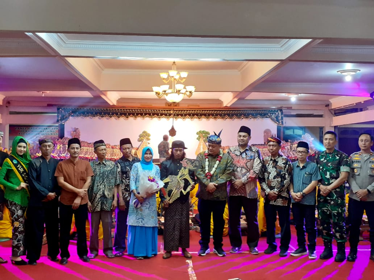 Tampil Perdana di Desa Sidokepung, Wayang Gagrak Porongan Akan Tampil di 11 Desa. (Ist(