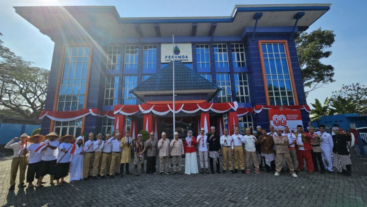 Semarak HUT RI ke 80, Perumda Tirta Kanjuruhan Meriahkan Lomba Jalin Silaturahim