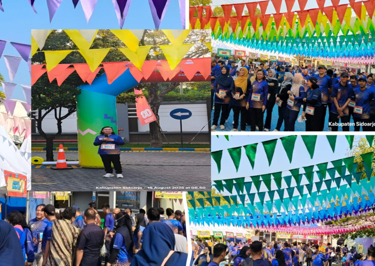 Sambutan Kakanwil DJP Jatim II, Agustin Vita Avantin dalam acara Market Day dan Business Development bersama para pelaku UMKM. (ist)