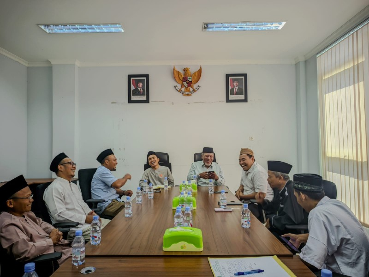 Ketua MUI menerima silaturohim dari PKS. (ist)