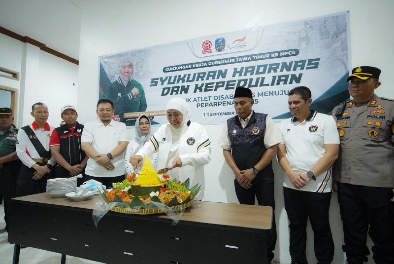 Wali Kota Mojokerto dan Gubernur Jatim Rayakan Syukuran Haornas ke-42 Bersama Atlet Paralimpic
