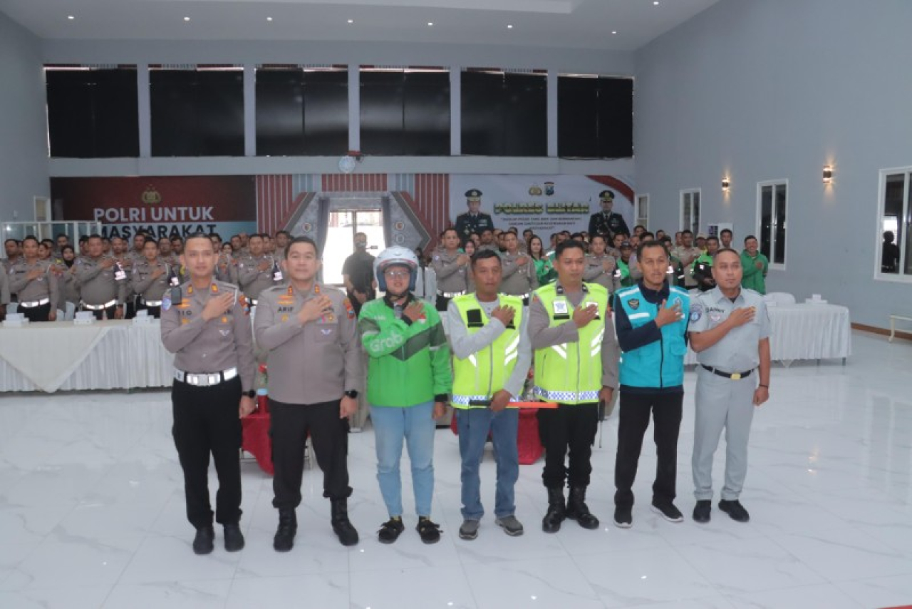 Polres Blitar Buka Pelatihan PPGD, Gandeng RSUD Ngadi Waluyo, Jasa Raharja, Ojol dan Komunitas Supeltas