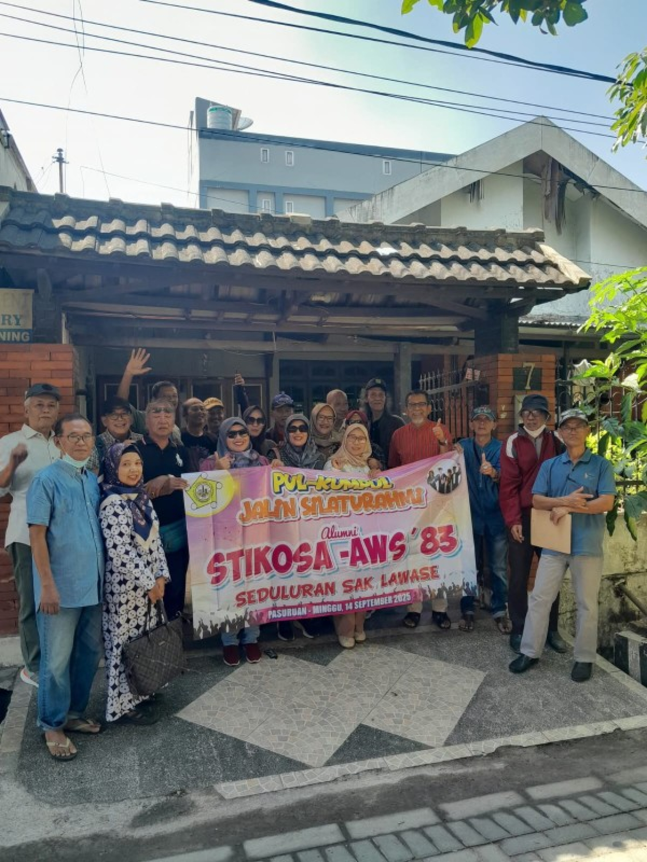 Temu kangen Alumni AWS angkatan 1983. (Ist)