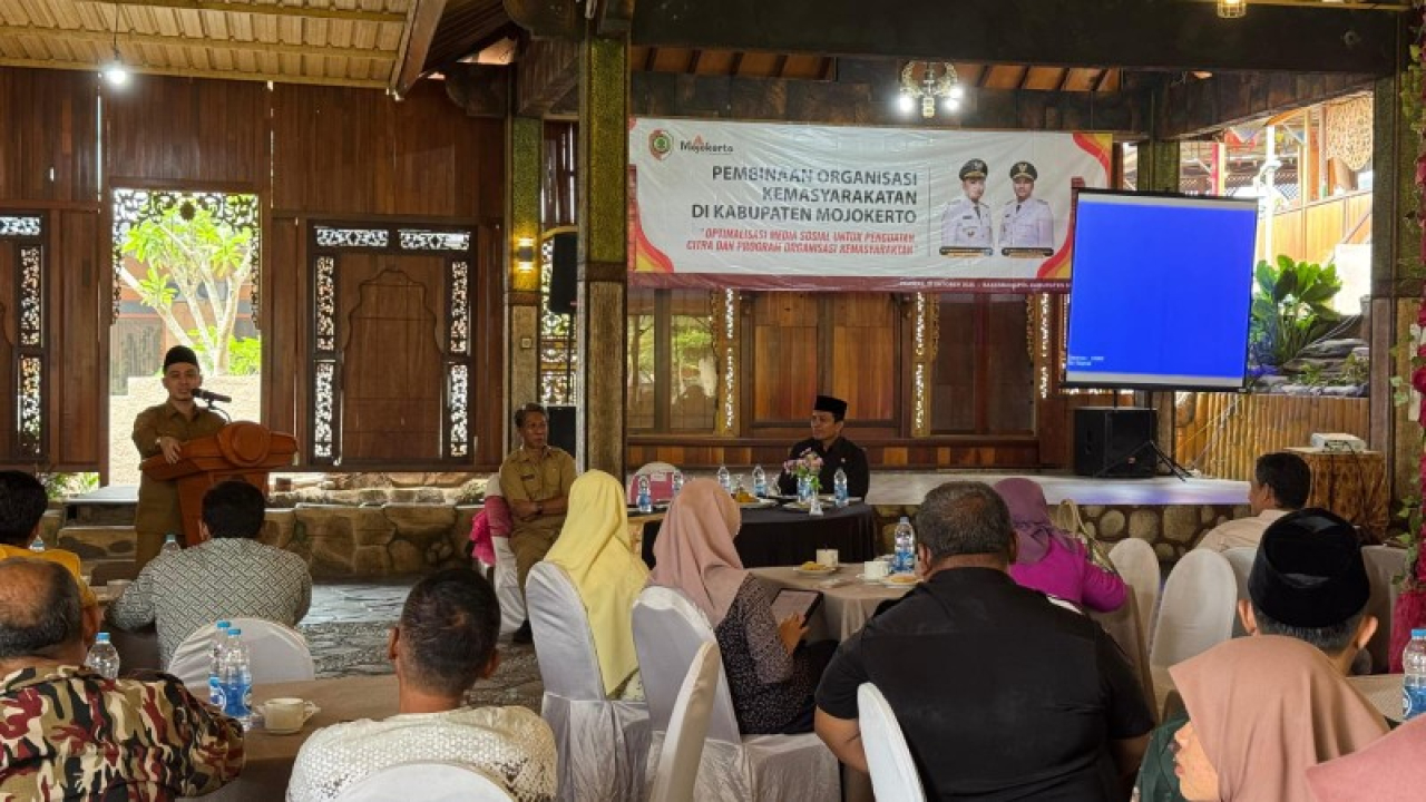 Ormas peserta pembinaan olah Bakesbangpol Kabupaten Mojokerto. (ist)