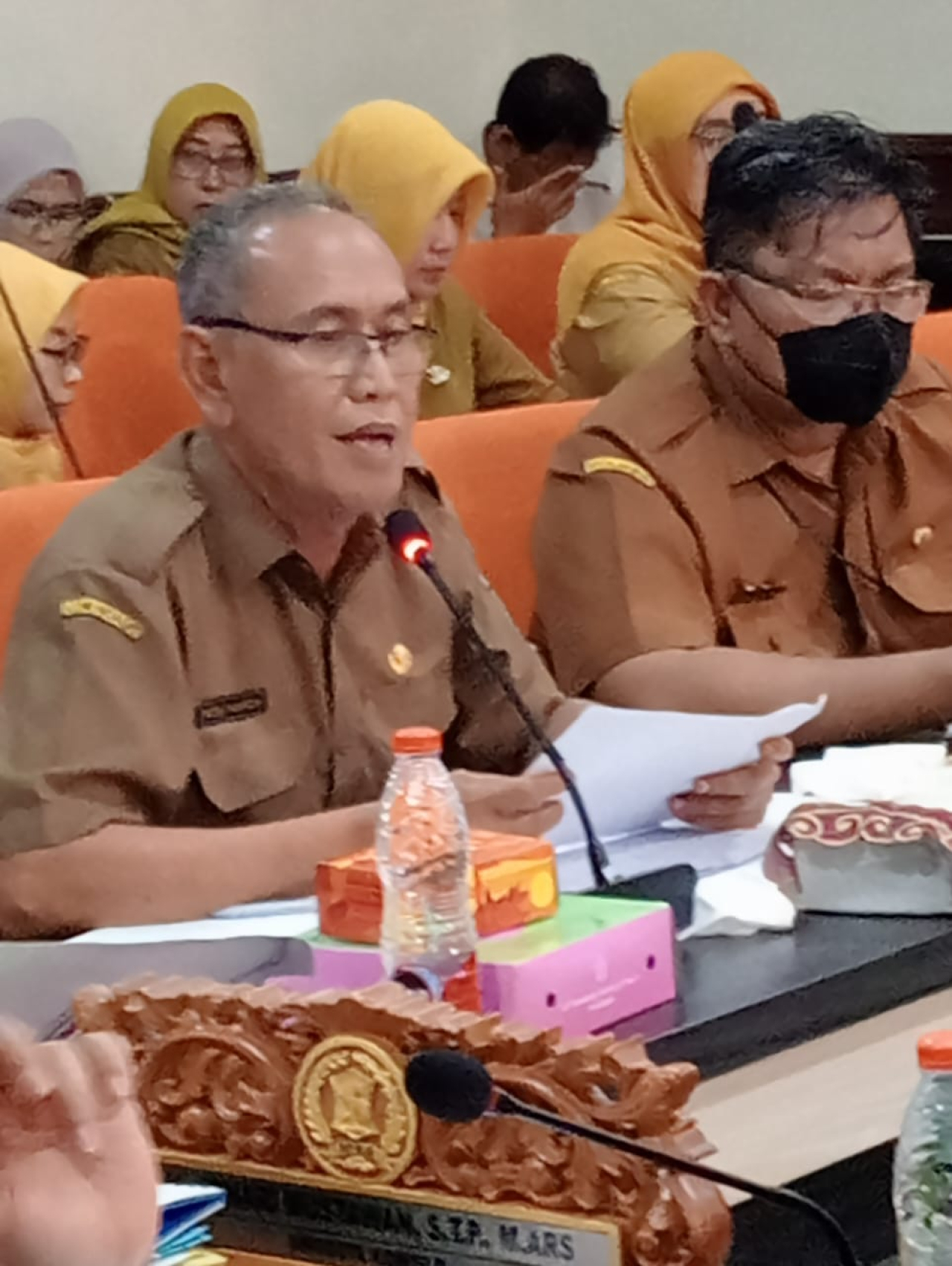 Kepala dinas Pendidikan kota Surabaya, Ir. Yusuf Masruh. (Foto: rizal / B-news.id)