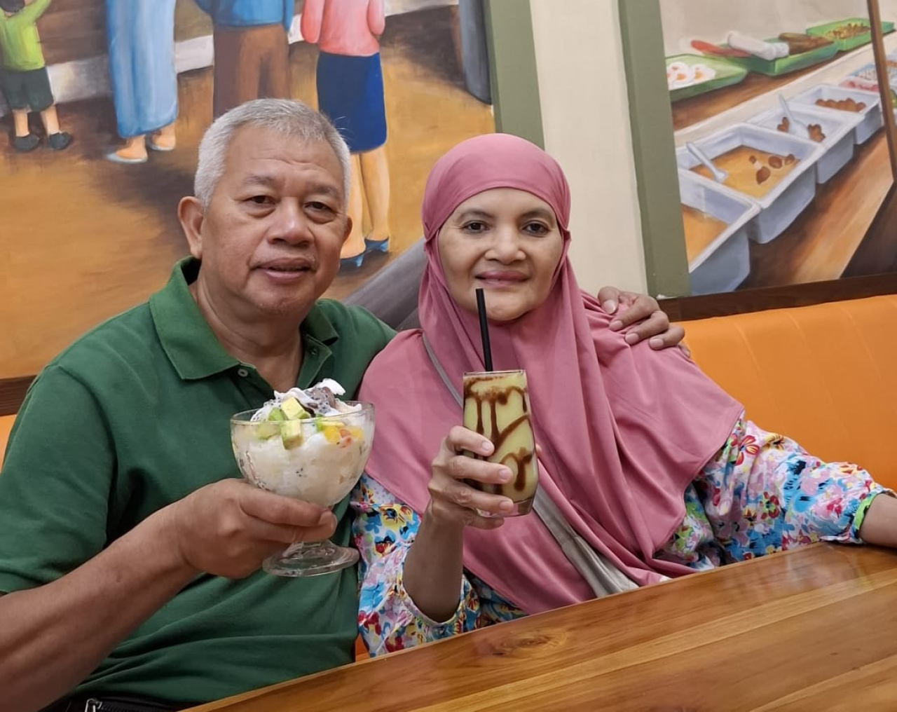 Djadi Galajapo beserta istri. (Ist)