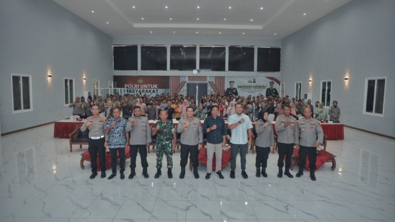 Polres Blitar Bersama Forkopimda Dukung Sosialisasi Pertanian Organik untuk Perkuat Ketahanan Pangan Daerah. (ist)