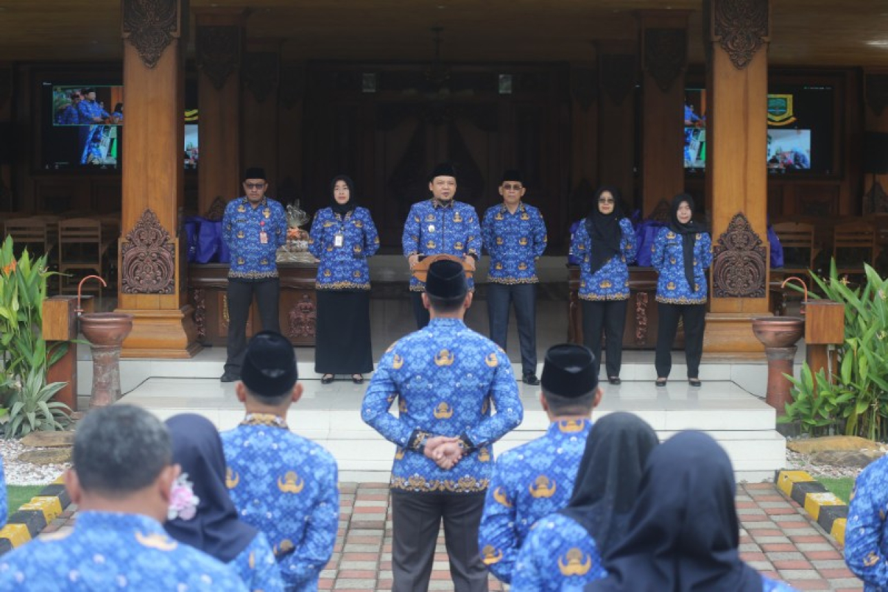 HUT Korpri Ke-54, Pemkot Mojokerto Salurkan Berbagai Bantuan, Stunting Hingga Lansia Sebatang Kara