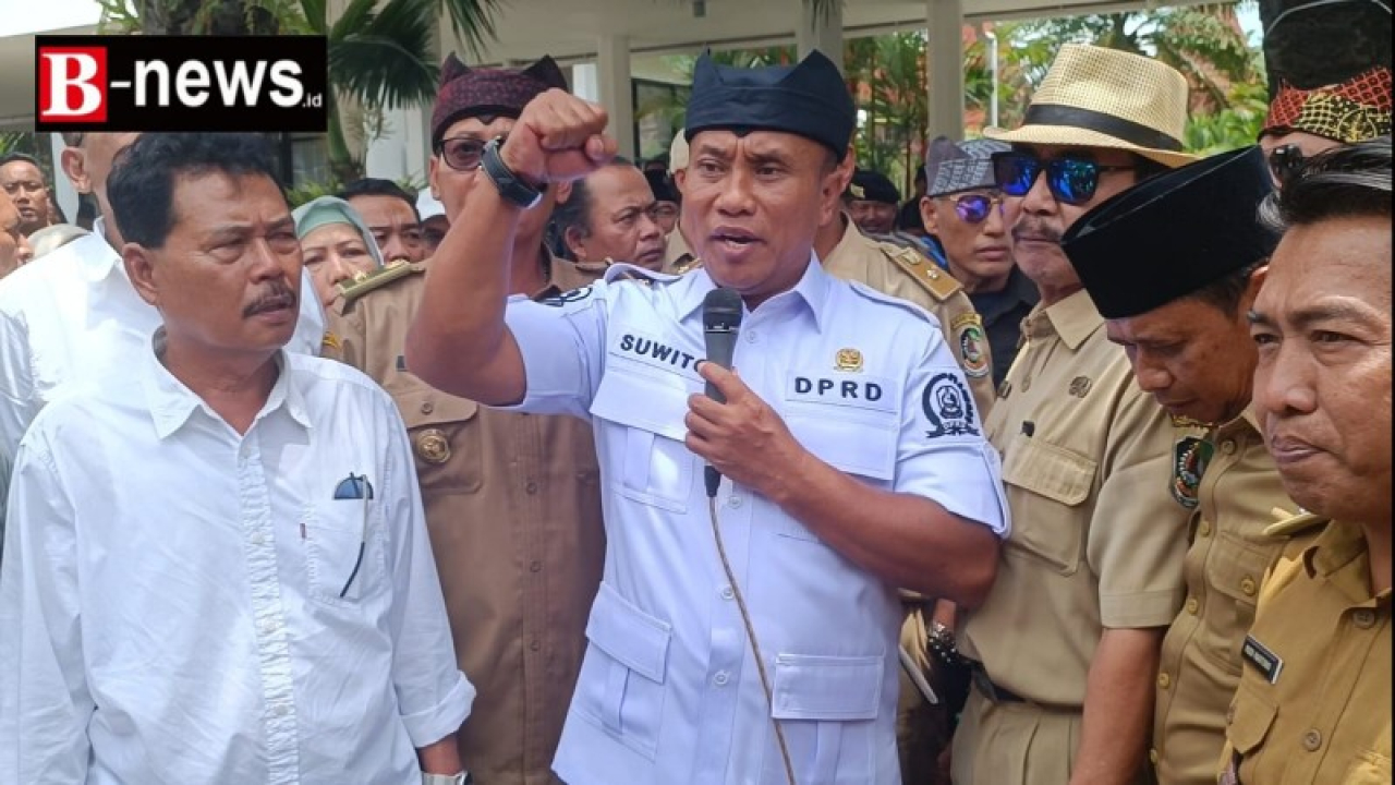 Dibalik Sikap Kenegarawanan Suwito : Sejumlah Pihak Menilai Ada Tekanan Elit Terkait Kondusifitas