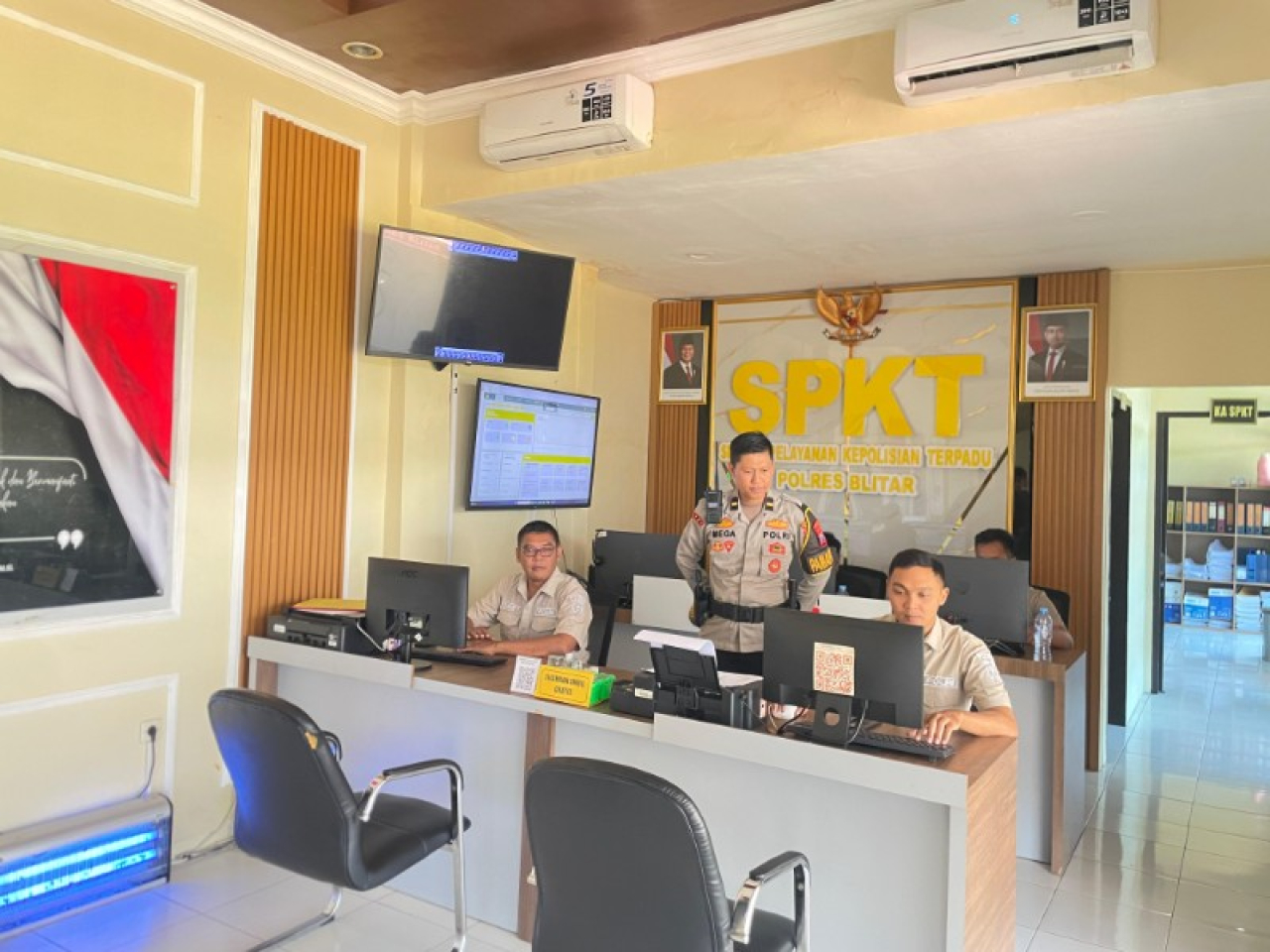 Polres Blitar Lengkapi PAMAPTA dengan Teknologi Real-Time. (ist)