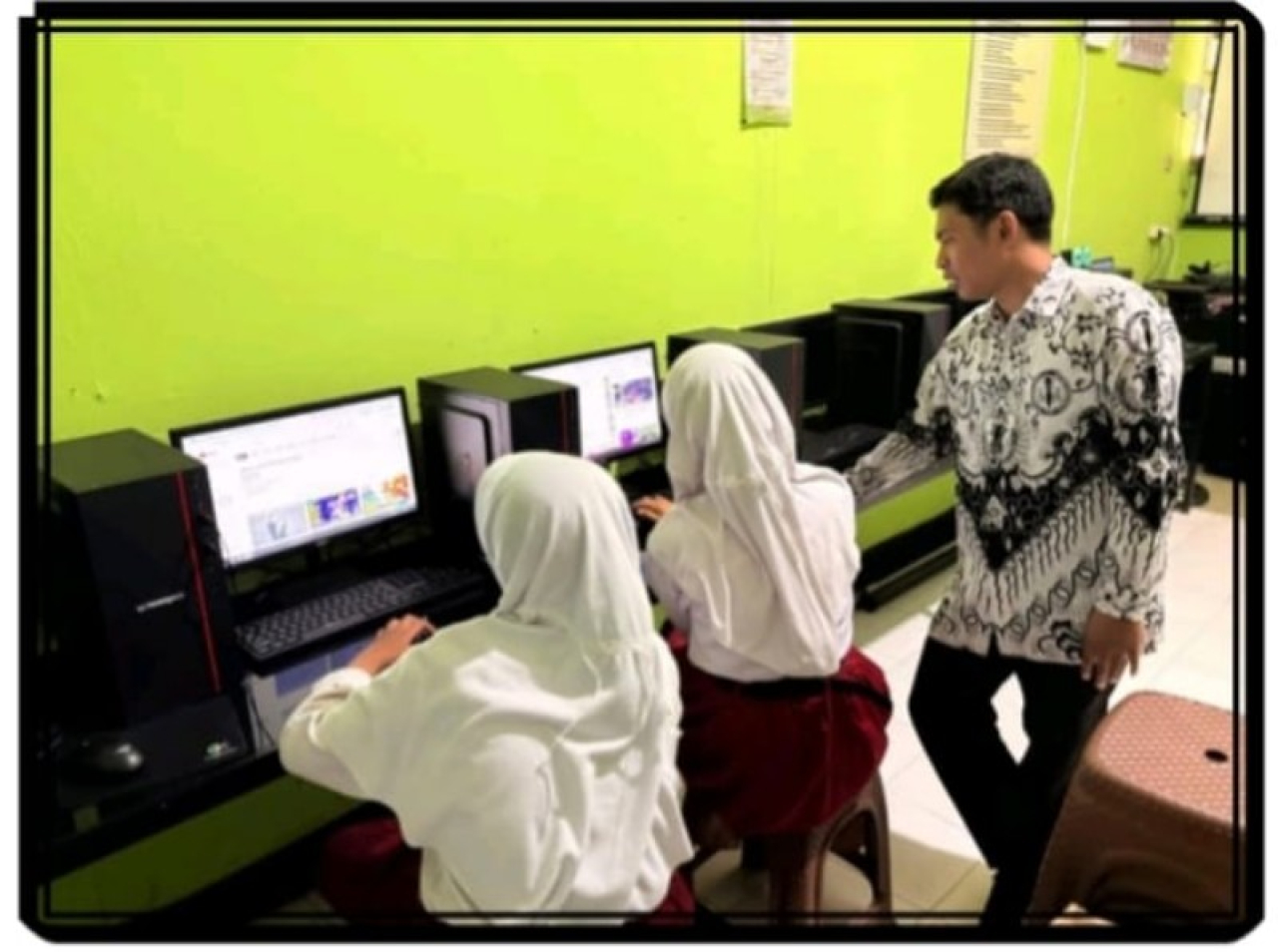 CINEMAS: Saat Siswa SDN Nglegok 02 Jadi Sutradara Cilik dan Animator Edukasi. (ist)