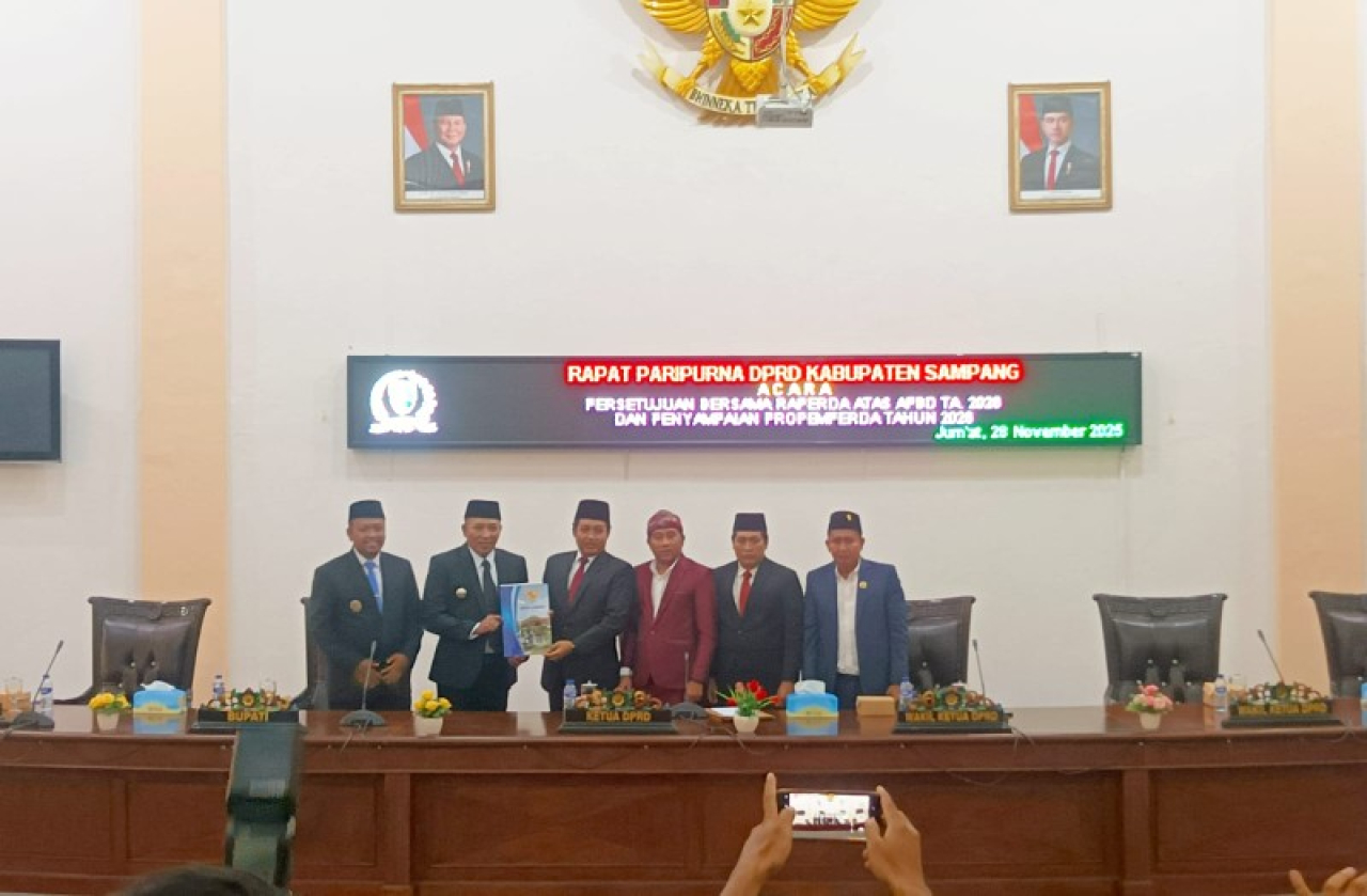 Dok!, DPRD Sampang Setujui APBD Sampang 2026 Rp 1,98 Triliun