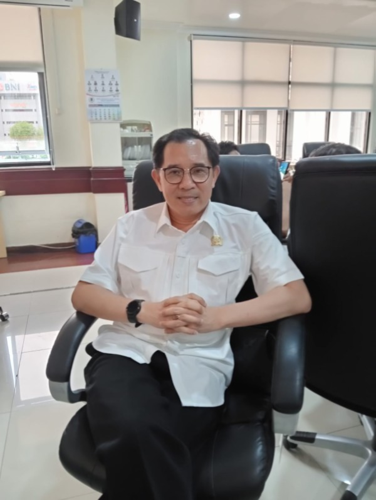 dr. Michael Laksodimulyo komisi D anggota DPRD kota Surabaya. (foto : rizal/ B-news.id)