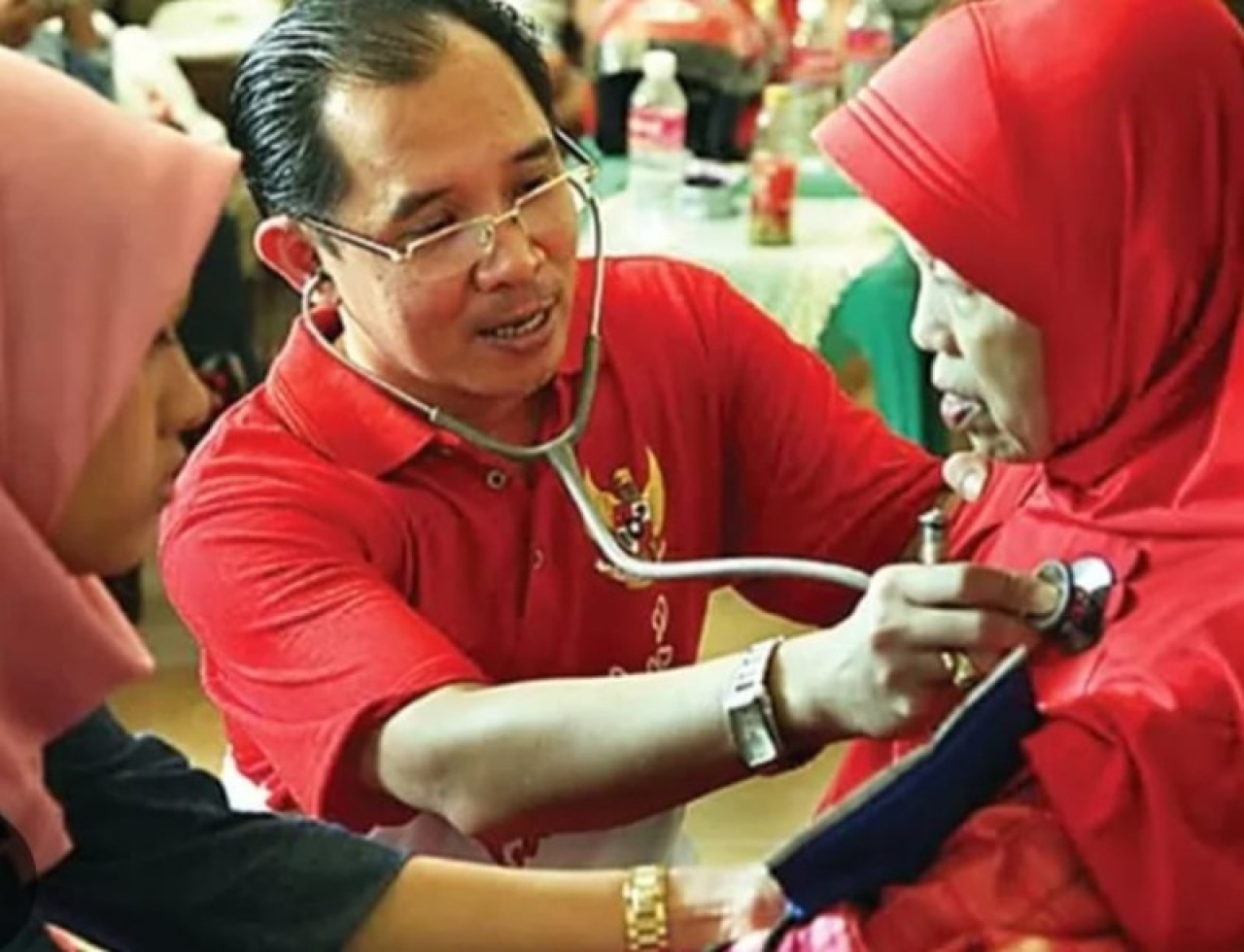 Dr. Michael Leksodimulyo, MBA, M. Kes. Dokter Rakyat. (Ist)