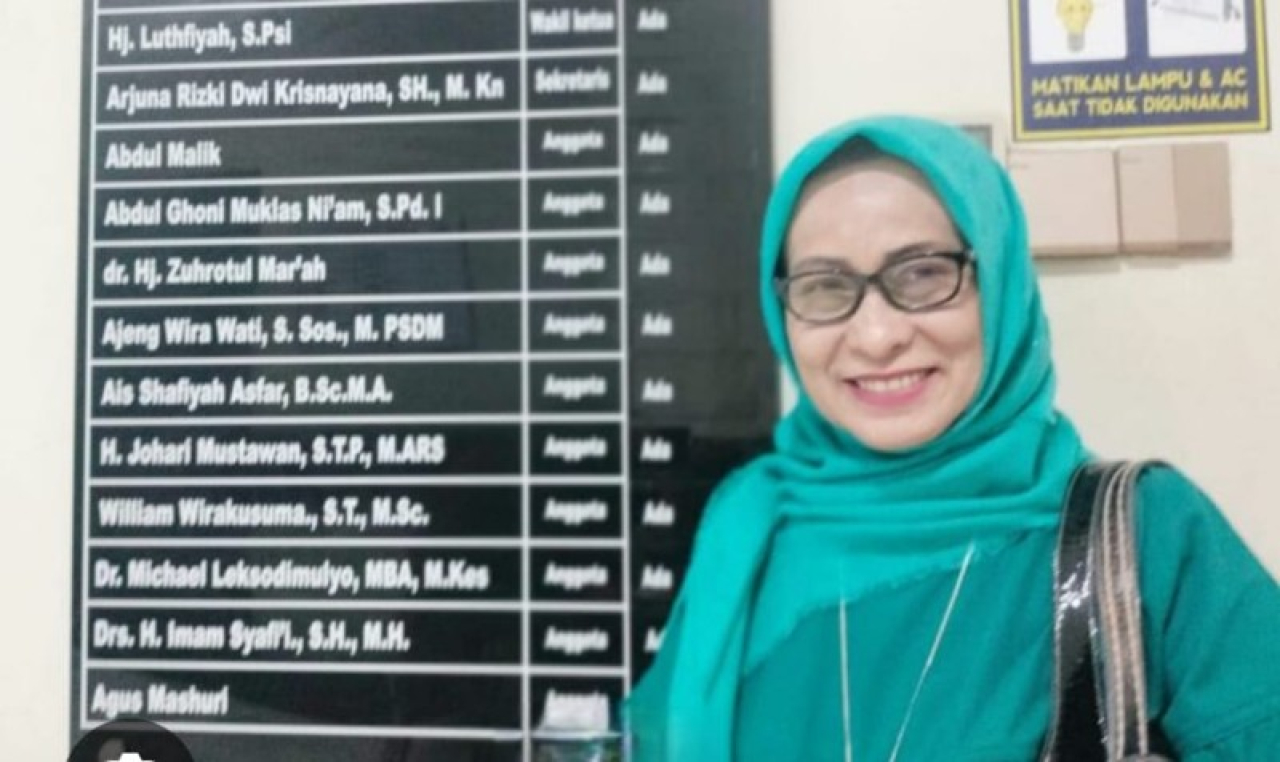 Wakil Ketua komisi D DPRD kota Surabaya, Hj. Lhutfiyah, S, Psi.(Ist)