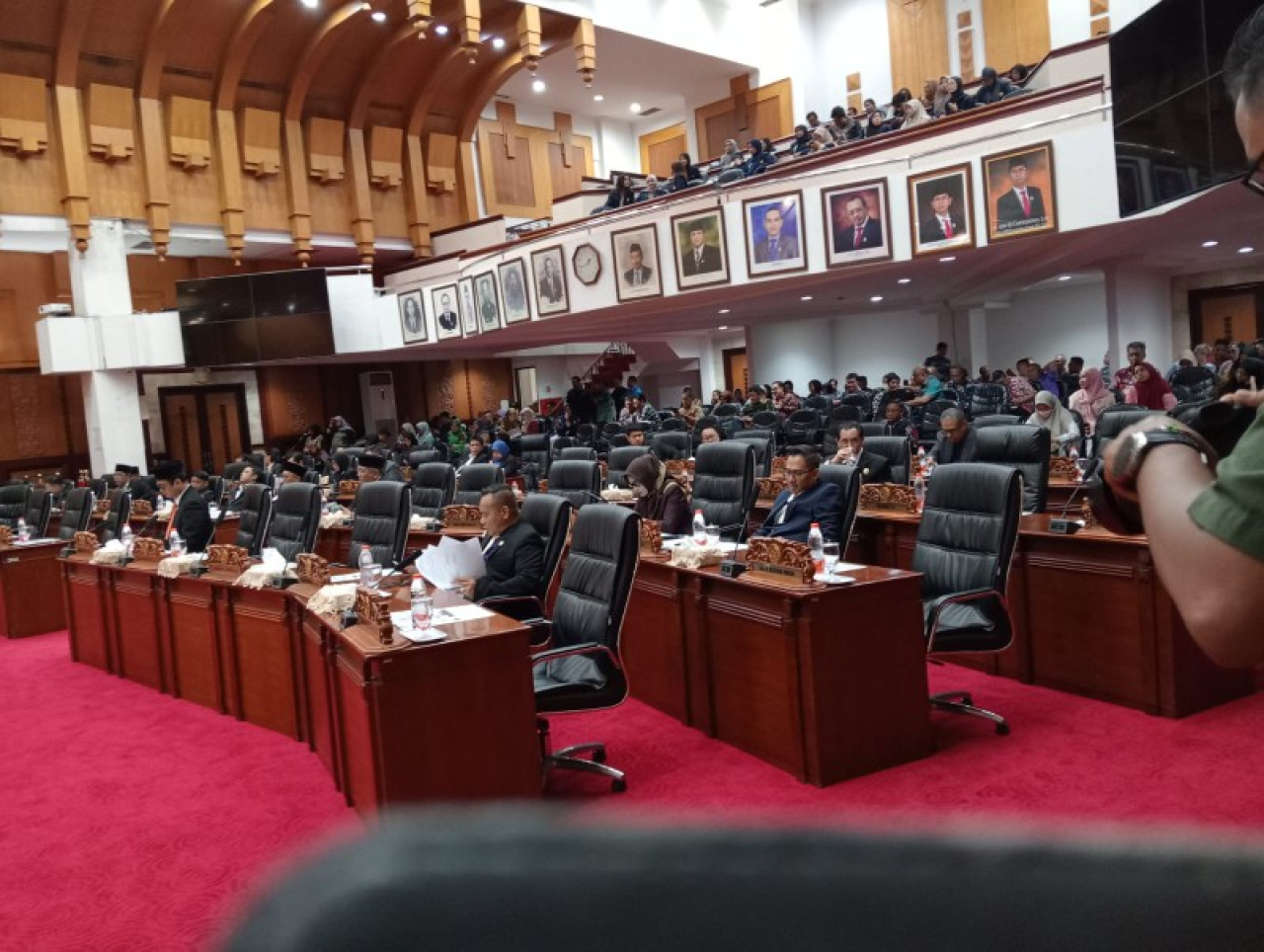 Sidang Paripurna DPRD kota Surabaya,(ist)