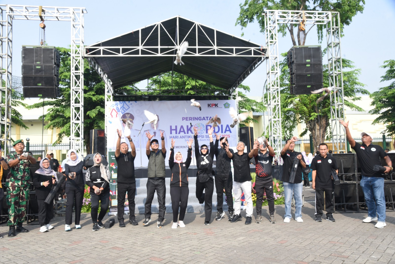 Peringati Hakordia 2025, ASN Sidoajo Komitmen Wujudkan Pemerintahan Transparan Bebas Praktek Korupsi