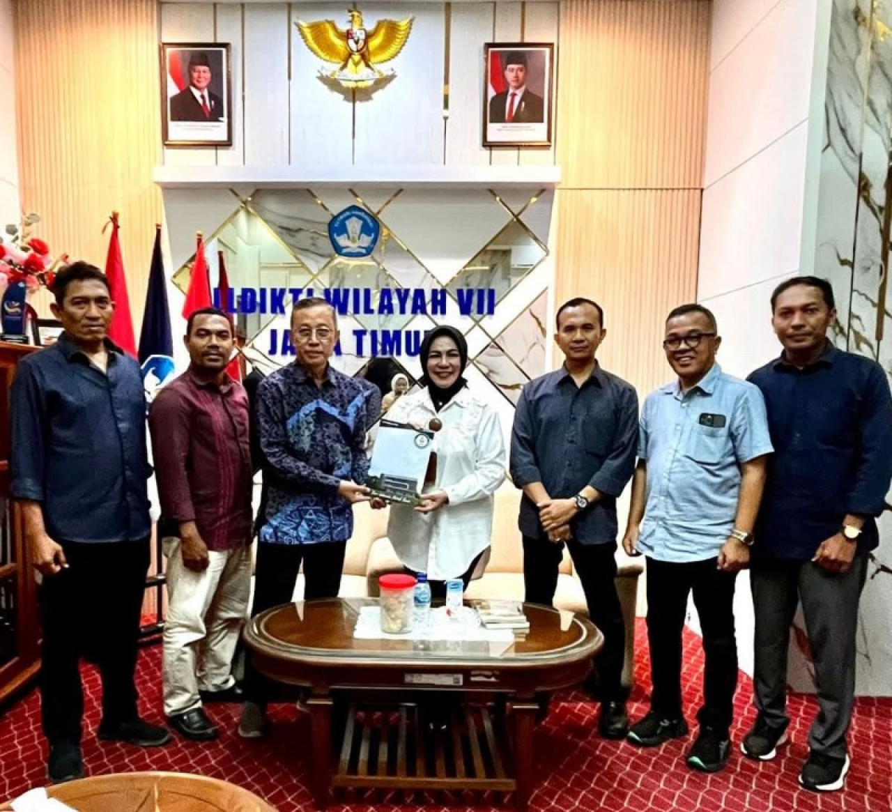 Pertemuan Tim ABN dengan Kepala LLDIKTI, Prof. Dyah Sawitri, Rabu (3/12). (ist)