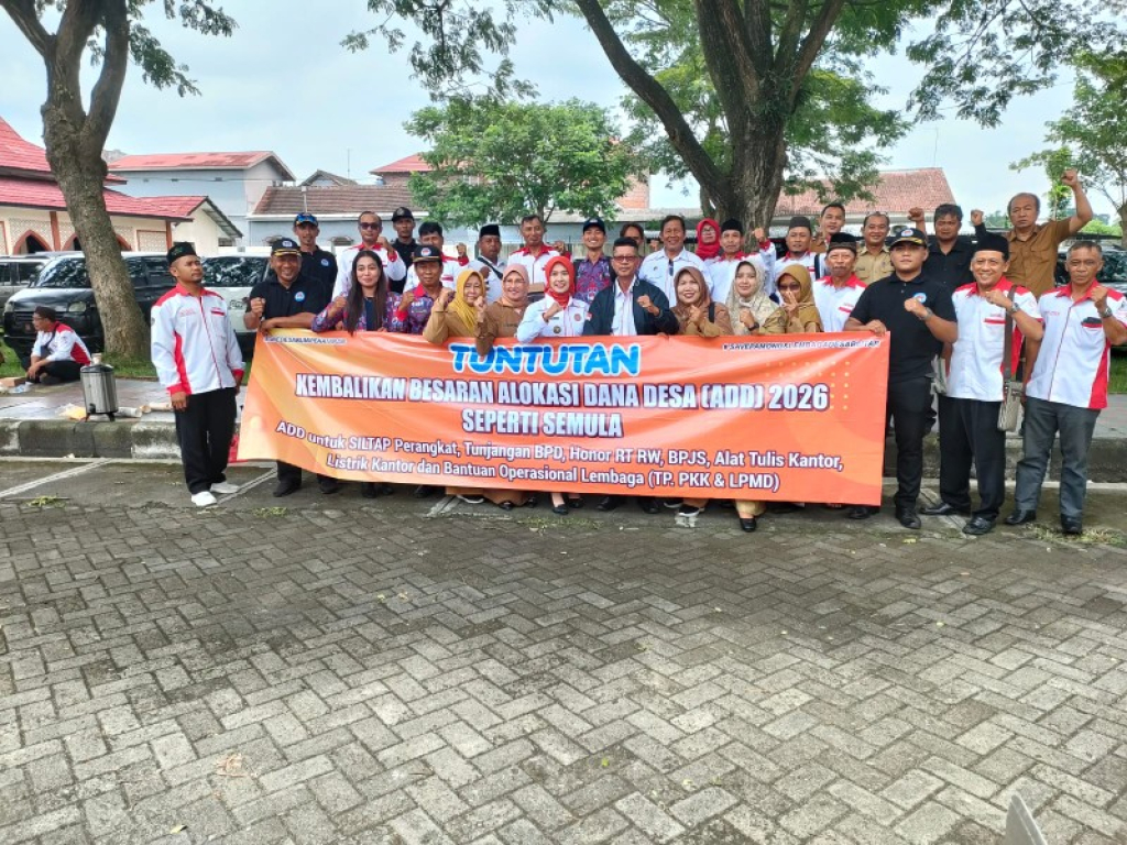 ADD 2026 Menurun, Kades dan Perangkat Desa se-Blitar Gelar Hearing dengan DPRD