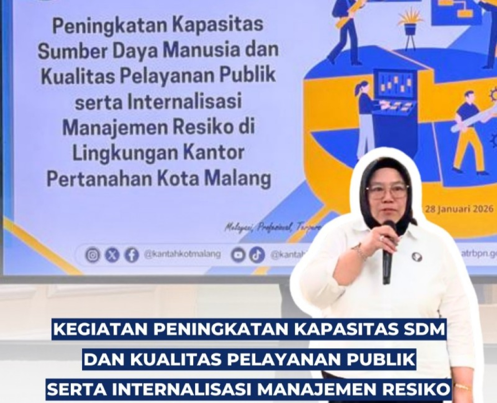 Kegiatan Peningkatan Kapasitas SDM dan Kualitas Pelayanan Publik serta Internalisasi Manajemen Risiko. Kamis (29/1/2026). (Ist)