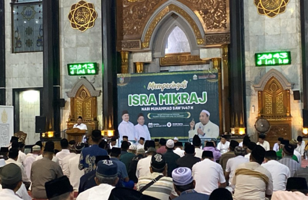 Peringati Isra Mi’raj 1447 H, Pemkab Jombang Hadirkan Gus Qoyyum