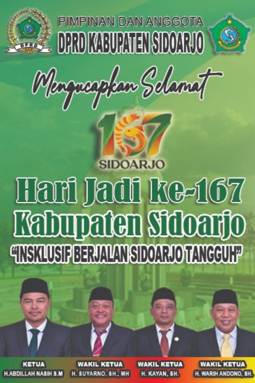Pimpinan DPRD Kabupaten Sidoarjo