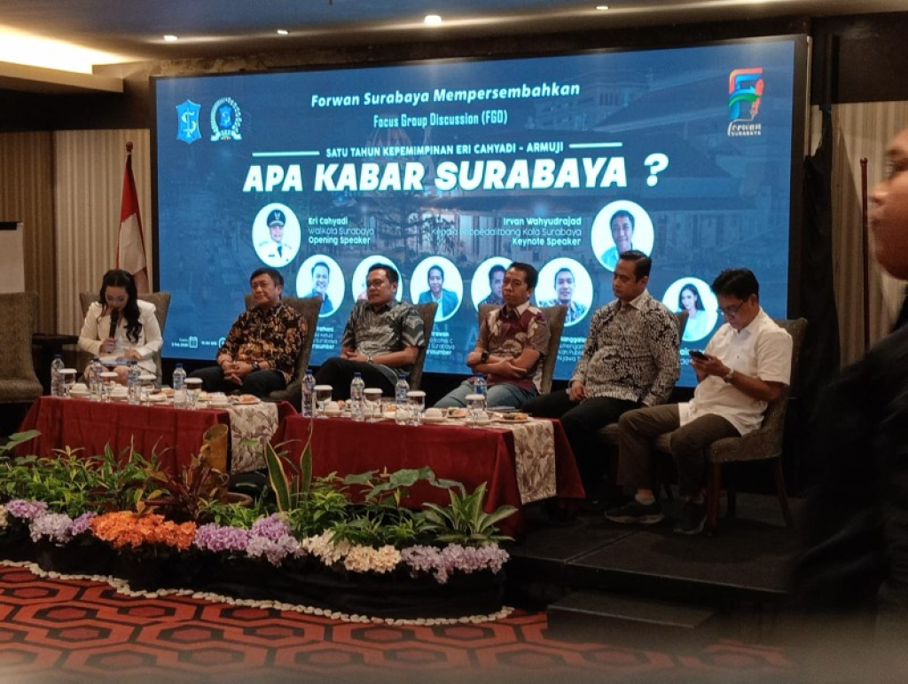 Focus Group Discussion (FGD) di selenggarakan Forum Wartawan (Forwan) Surabaya, kamis, 5 Februari 2026. (foto: rizal/B-news,id)