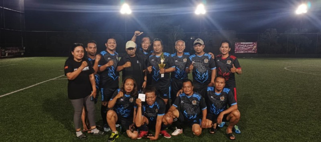 Tim PWI Sidoarjo meraih peringkat ketiga Mini Soccer Piala PWI Jawa Timur 2026. (ist)