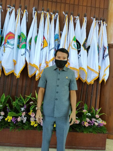 Adam Rusydi, Ketua DPD Golkar Sidoarjo yang juga anggota komisi E DPRD Jatim . (Ist(