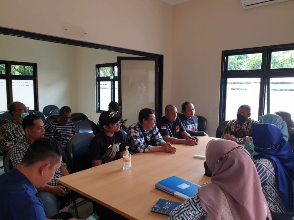 RSUD Karsa Husada Batu Fasilitasi Audensi dengan LSM LPKM NKRI. (istimewa)