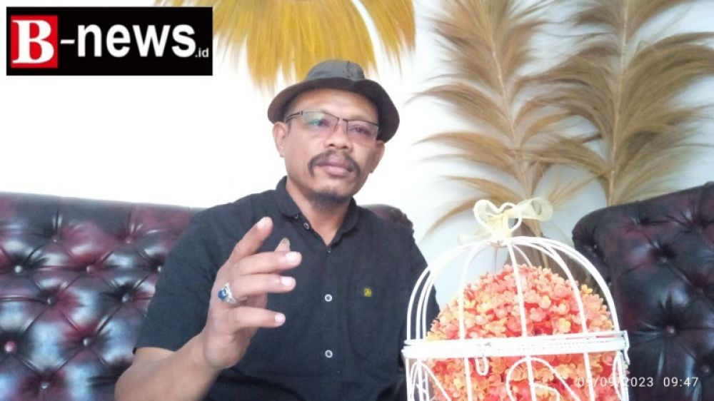 M. Azmi Rofiq, Ketua LPLH-TN Kabupaten Banyuwangi. (Irw) 