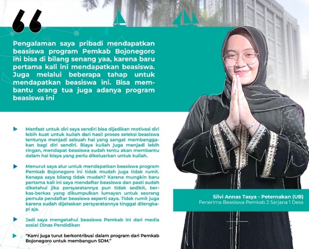 Program Beasiswa Pemkab Bojonegoro Untuk Mencetak Generasi Unggul