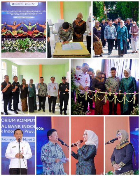 Cetak SDM Unggul, BI Bantu Program Pendidikan di SMPN 3 Bojonegoro