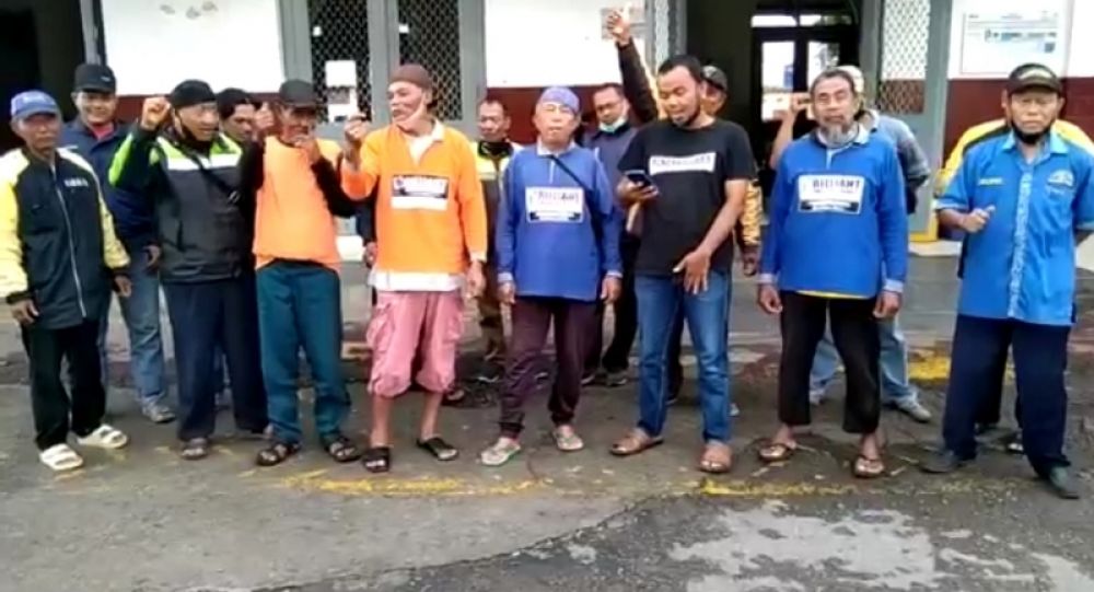 Para paguyuban pedagang kota Kediri yang tergabung dalam BOSTA deklarasi butuh peran Polri. (Ist) 