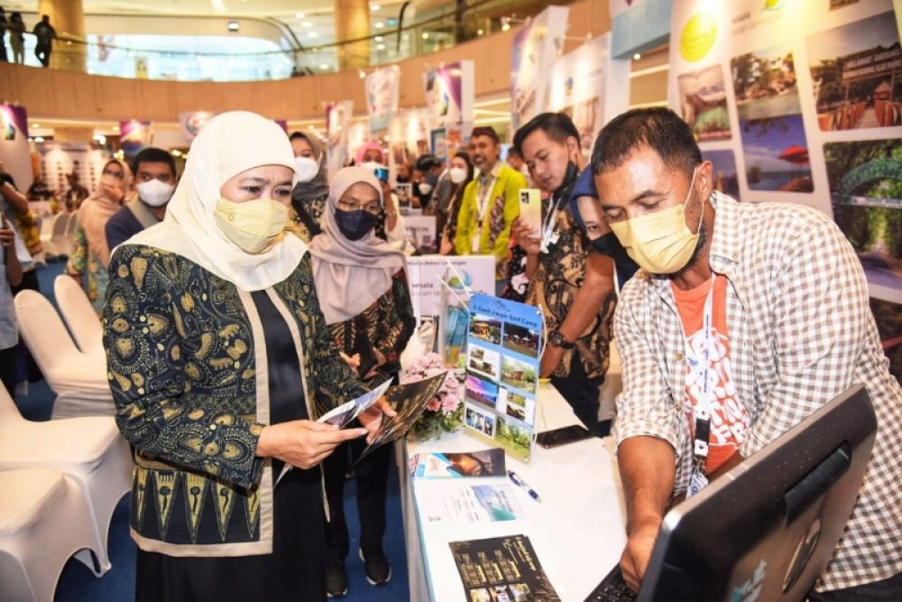 Gubernur Khofifah Sebut Majapahit Travel Fair 2022, Upaya Promosikan Pariwisata Jawa Timur